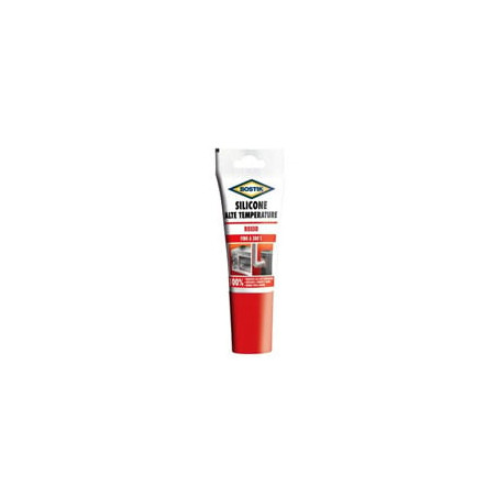 Silicone alta temperatura rosso ml. 60 bostik (pz 12) [bostik ]