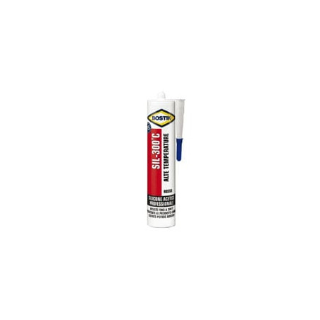 Silicone alta temperatura rosso ml.300 bostik (pz 12) [bostik ]