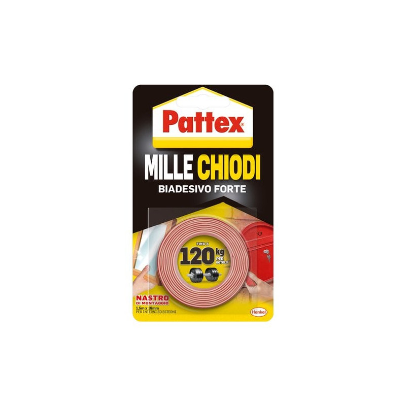 millechiodi tape mm.19 m.1,5 pattex (pz 12) [pattex ]