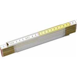 Metro doppio bianco/giallo 5-35-458 stanley (pz 10) [stanley