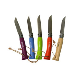 Coltello virobloc inox n. 8 gita faggio opinel (pz 6) [opinel ]