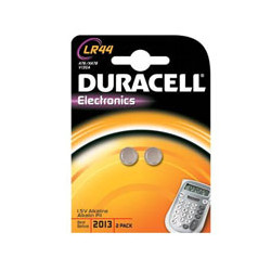 Pila duracell 2x10 pz. a bottone 1,5vlr44 [duracell]