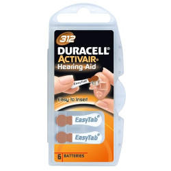 Pila duracell 6 pz. a bottone hearing aid da213 [duracell] [duracell