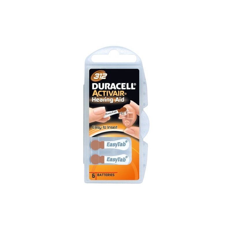 Pila duracell 6 pz. a bottone hearing aid da213 [duracell] [duracell