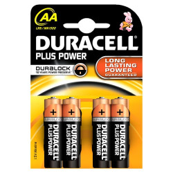 Pila duracell 4x20 plus aa stilo mn1500 (cf 20) [duracell]