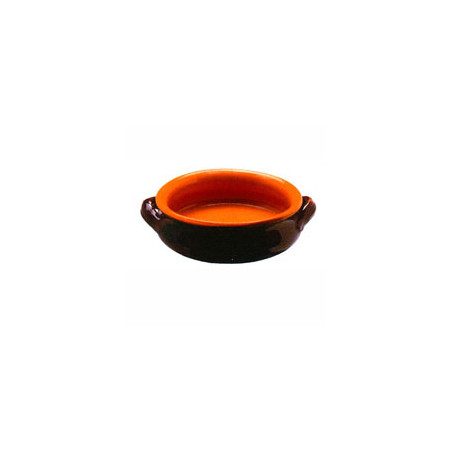 Tegame terracotta coli' basso bruna cm.30 [coli]