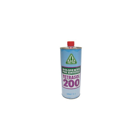 Diluente sintetico tetrasol 200 lt.5,0 tre pini (l 20) [tre pini