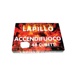 Accendi fuoco lapillo a cubetti pz.48 05546 [lapillo]