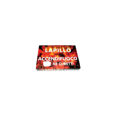 Accendi fuoco lapillo a cubetti pz.48 05546 [lapillo]