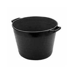 Cassa macerie l. 40 33 h.47 nera tonda ics (pz 5) [ics ]