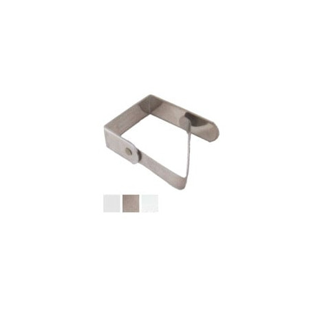 Fermatovaglie giussani rapid stecca bianco (pz 50) [giussanirapi]