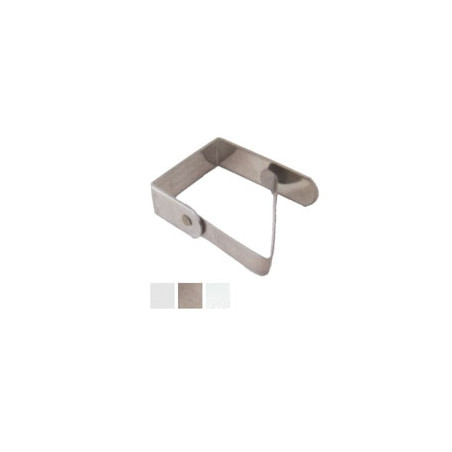 Fermatovaglie giussani rapid stecca nichelato (pz 50) [giussanirapi]