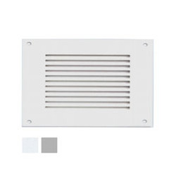 Griglia lamiera 100x 60 rete bianca [laventilazio]