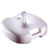 Base ombrellone sirsa plastica bianca (pz 5) [sirsa]