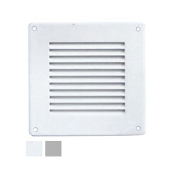 Griglia lamiera 140x140 rete bianca [laventilazio]