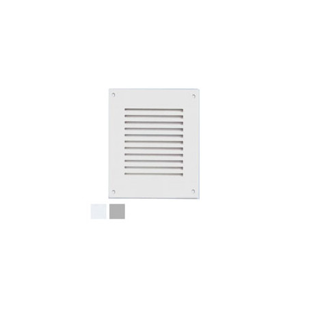 Griglia lamiera 140x240 rete bianca [laventilazio]
