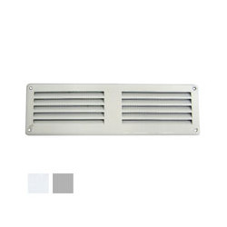 Griglia lamiera 200x 60 rete grigia [laventilazio]
