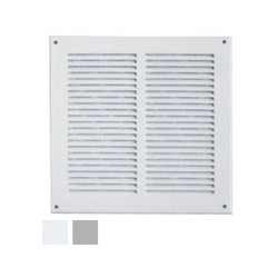 Griglia lamiera 240x240 rete bianca [laventilazio]