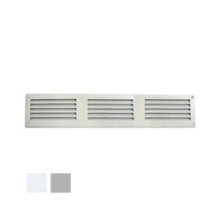 Griglia lamiera 300x 60 rete bianca [laventilazio]