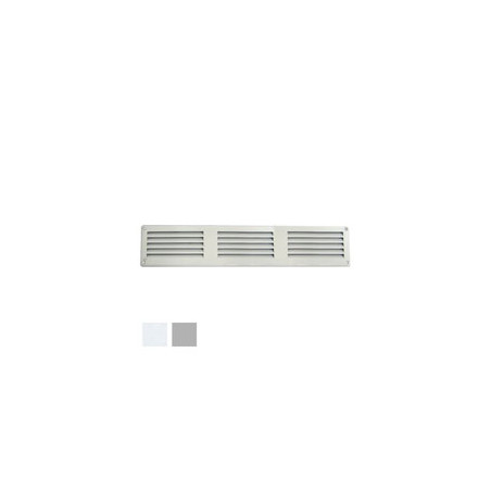 Griglia lamiera 300x 60 rete bianca [laventilazio]