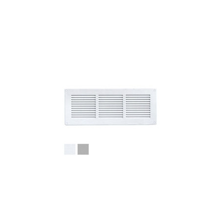 Griglia lamiera 340x140 rete grigia [laventilazio]