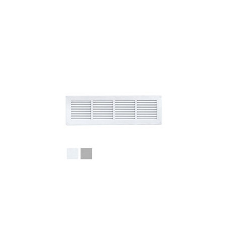 Griglia lamiera 440x140 rete grigia [laventilazio]