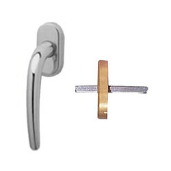 Martellina milena ottone cro sat dk q.7x40 ribalta (pz 2) [ghidini