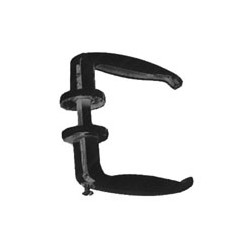 Maniglia cancelli vite nera comunello mm 40x50