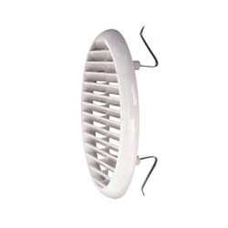 Griglia pl 106 tonda rete 40/ 80 molle (pz 12) [laventilazio]