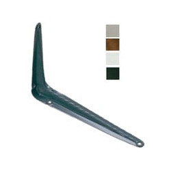 Mensola quality nervata grigia 100x125 04715 (pz 20) [quality]