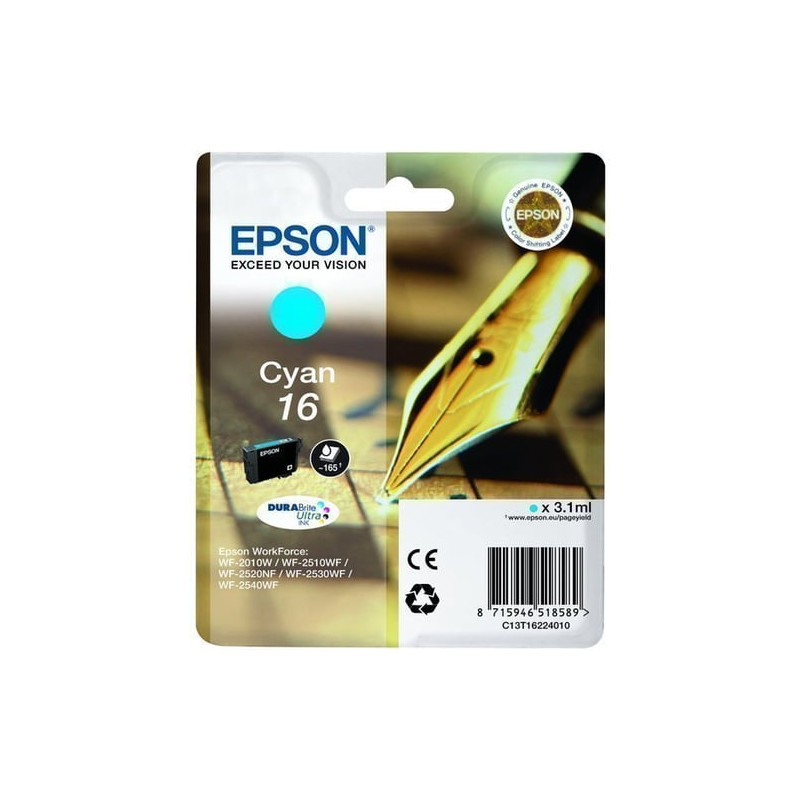 Cartuccia epson ciano durabrite ultra [c13t16224010]