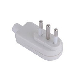 Spina squadra piatta 16a+t bianca syntesy 00343 (pz 20) [syntesy