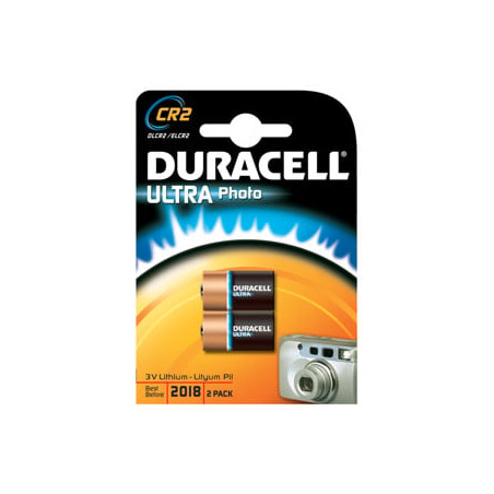 Pila duracell 2 pz. ultra photo lithium cr2 (cr17355) [d030480]
