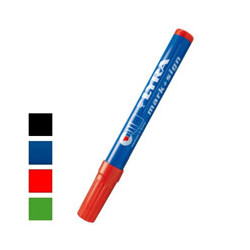 Pennarello indelebile mm 2/6 nero 4010 lyra (pz 10) [lyra ]