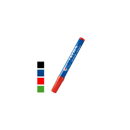 Pennarello indelebile mm 2/6 rosso 4010 lyra (pz 10) [lyra ]