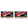 Ram so-dimm ddr3 16gb g-skill ripjaws 2 x 8 gb ddr3-1600