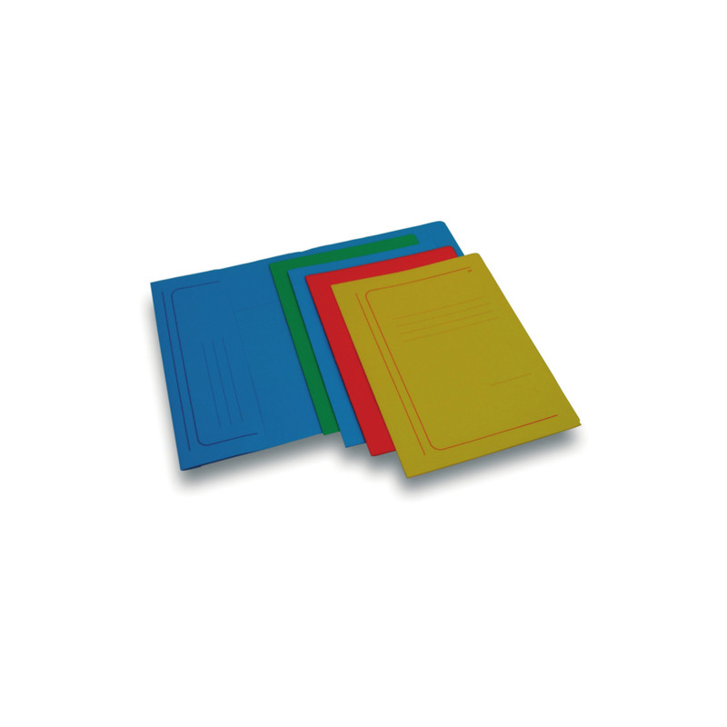 Cartellina in cartone semplice brefiocart 20 pz. 3l giallo [0205512gi]