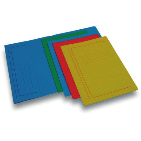 Cartellina in cartone semplice brefiocart 20 pz. 3l giallo [0205512gi]