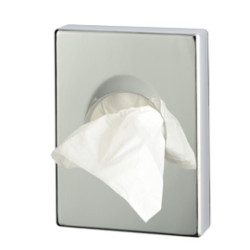 Dispenser per sacchetti igienici in abs cromato [130002]