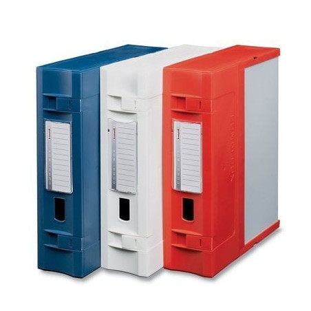 Scatola progetto fellowes combi box e600 bianco 29,8x36,2 dorso 9cm
