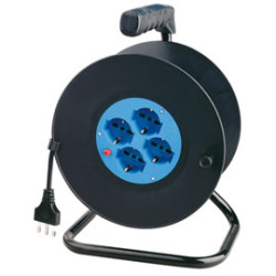 Avvolgicavo 25mt 4 prese schuko [492518044]