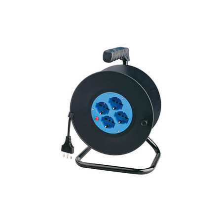 Avvolgicavo 25mt 4 prese schuko [492518044]