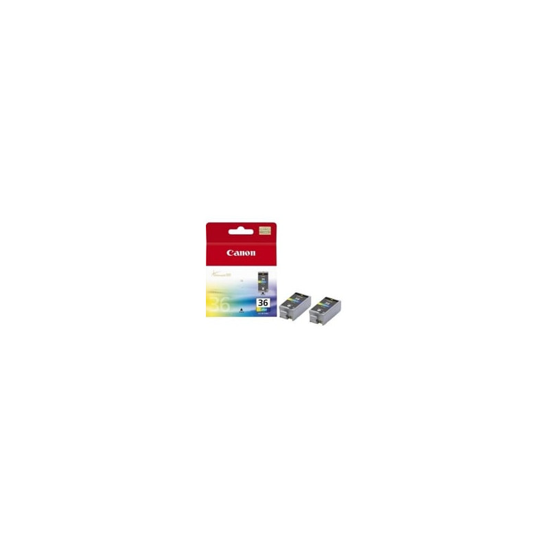 Cartuccia canon cli-36 color twin pack [1511b018]