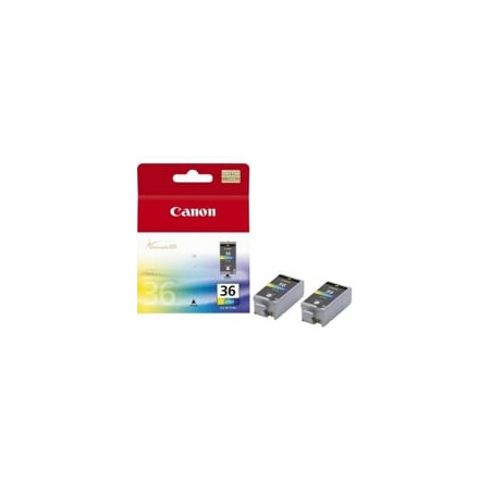 Cartuccia canon cli-36 color twin pack [1511b018]