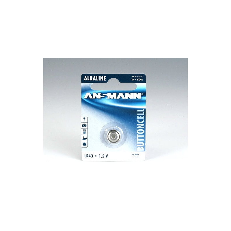 Pila ansmann 1 pz. a bottone lr 43 [5015293]