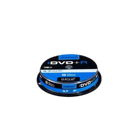 Confezione dvd+r intenso 4,7gb 10pcs slimcase 16 [4111652]