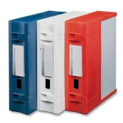 Scatola progetto fellowes combi box e600 blu 29,8x36,2 dorso 9cm