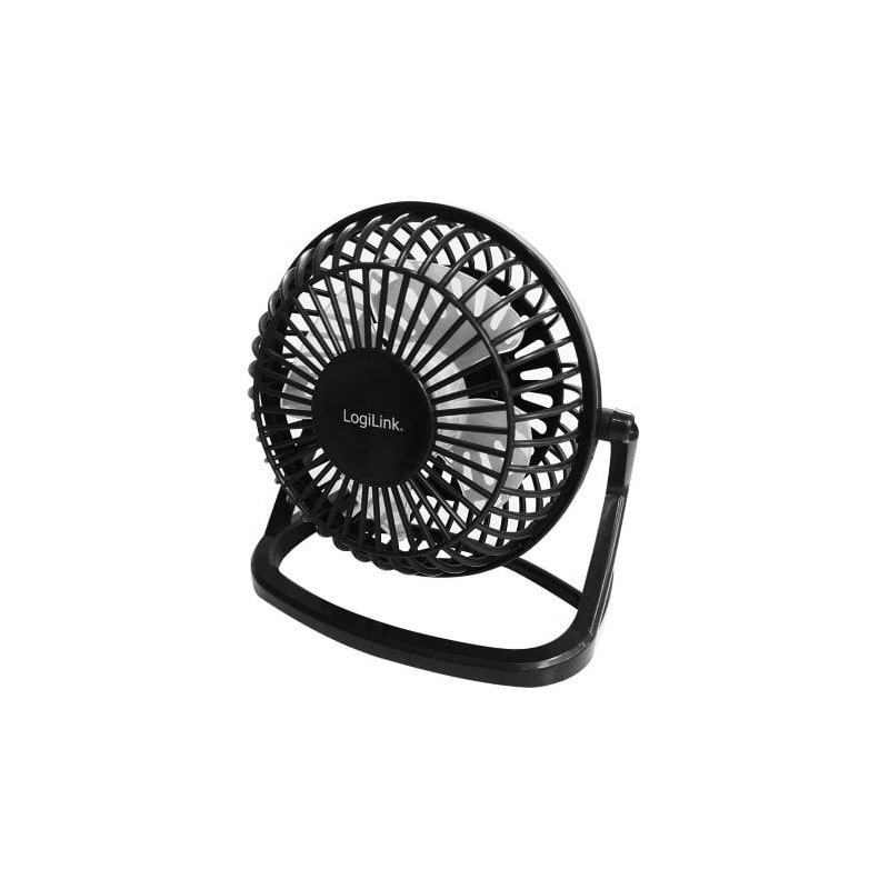 Mini ventilatore usb logilink nero