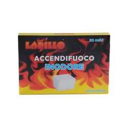 Accendi fuoco lapillo a cubetti pz.32 paraffina 07549 [lapillo]