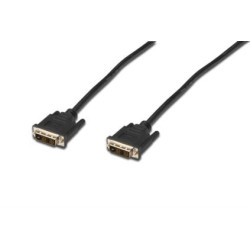 Cavo dvi-d 18+1 single link m/m 2m blk [ak-320100-020-s]